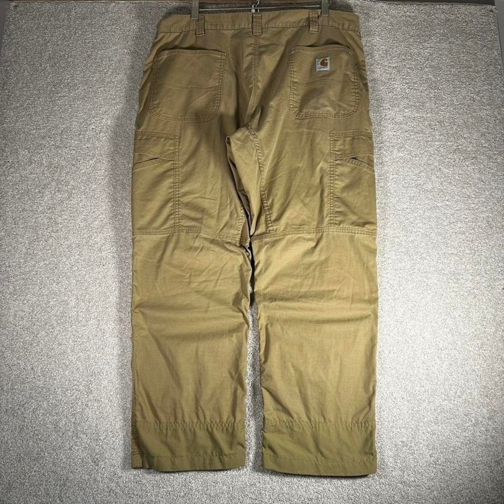 Men's Carhartt force extremes tan lightweight baggy carpenter cargo pants